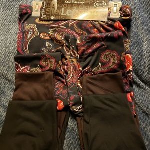 Women's Med 3- Pack Step Up Leggings